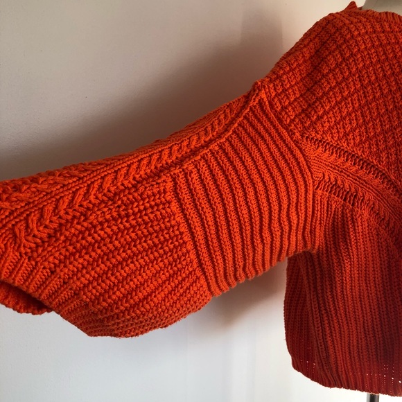 ZARA Knit Oversized Boxy Chunky Knit Sweater - Picture 5 of 6